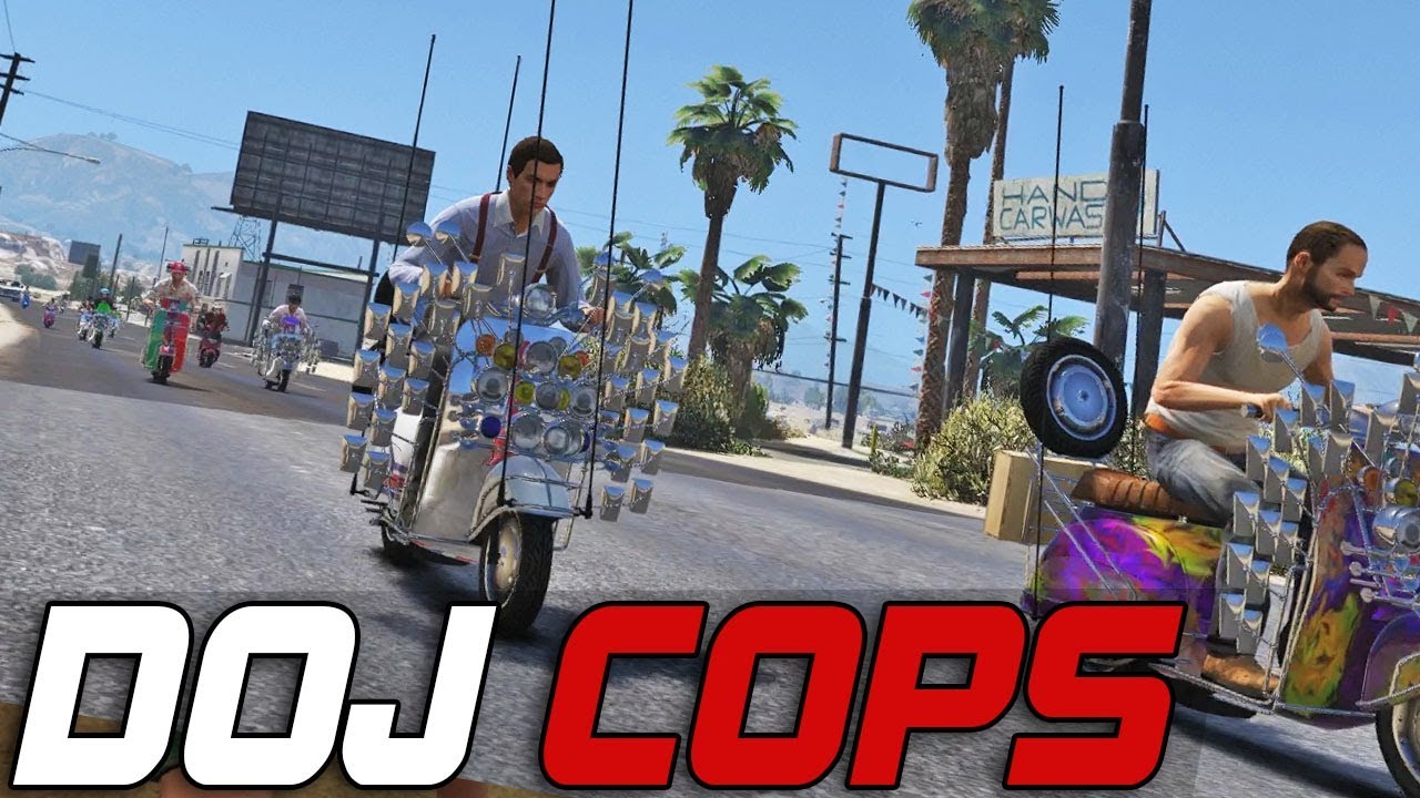 Dept. of Justice Cops #315 - Moped Meet! (Civilian)