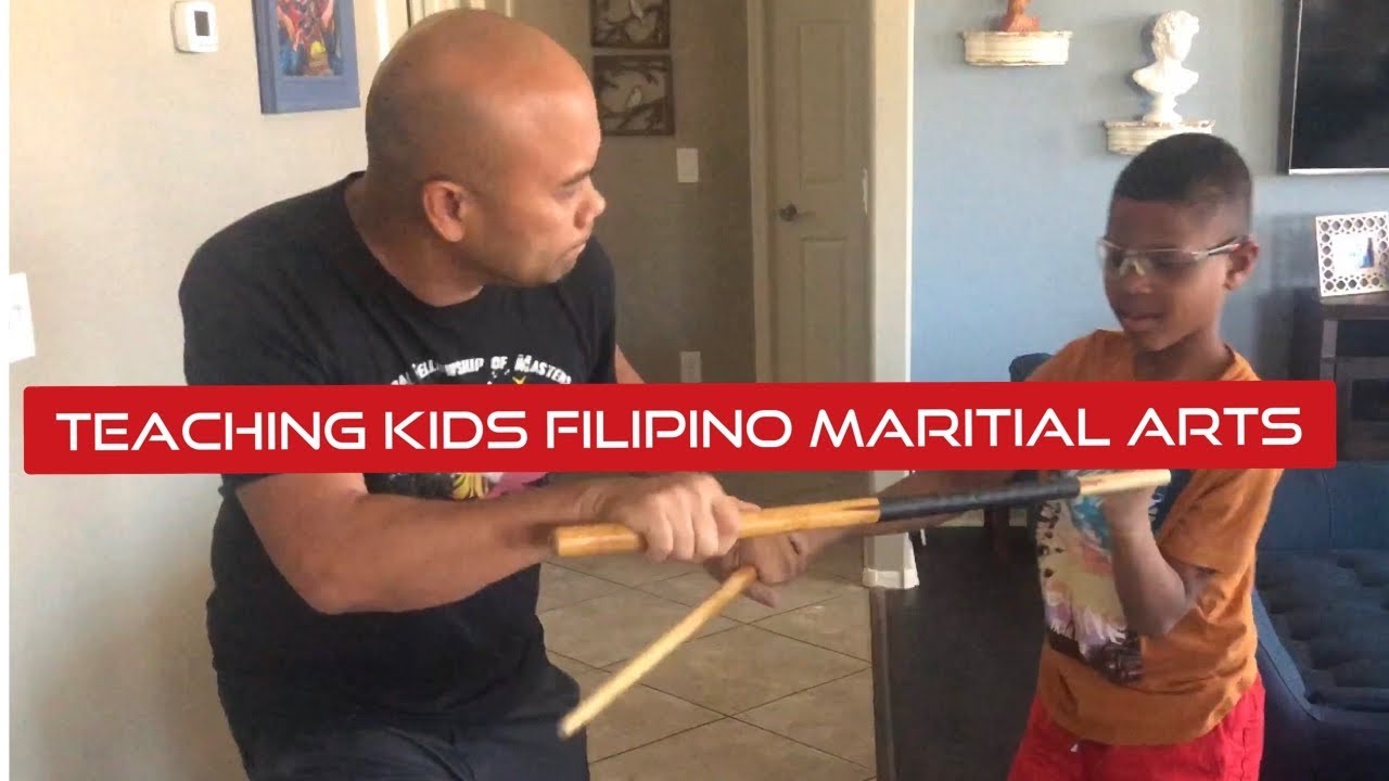 Teaching Filipino Martial Arts to Kids