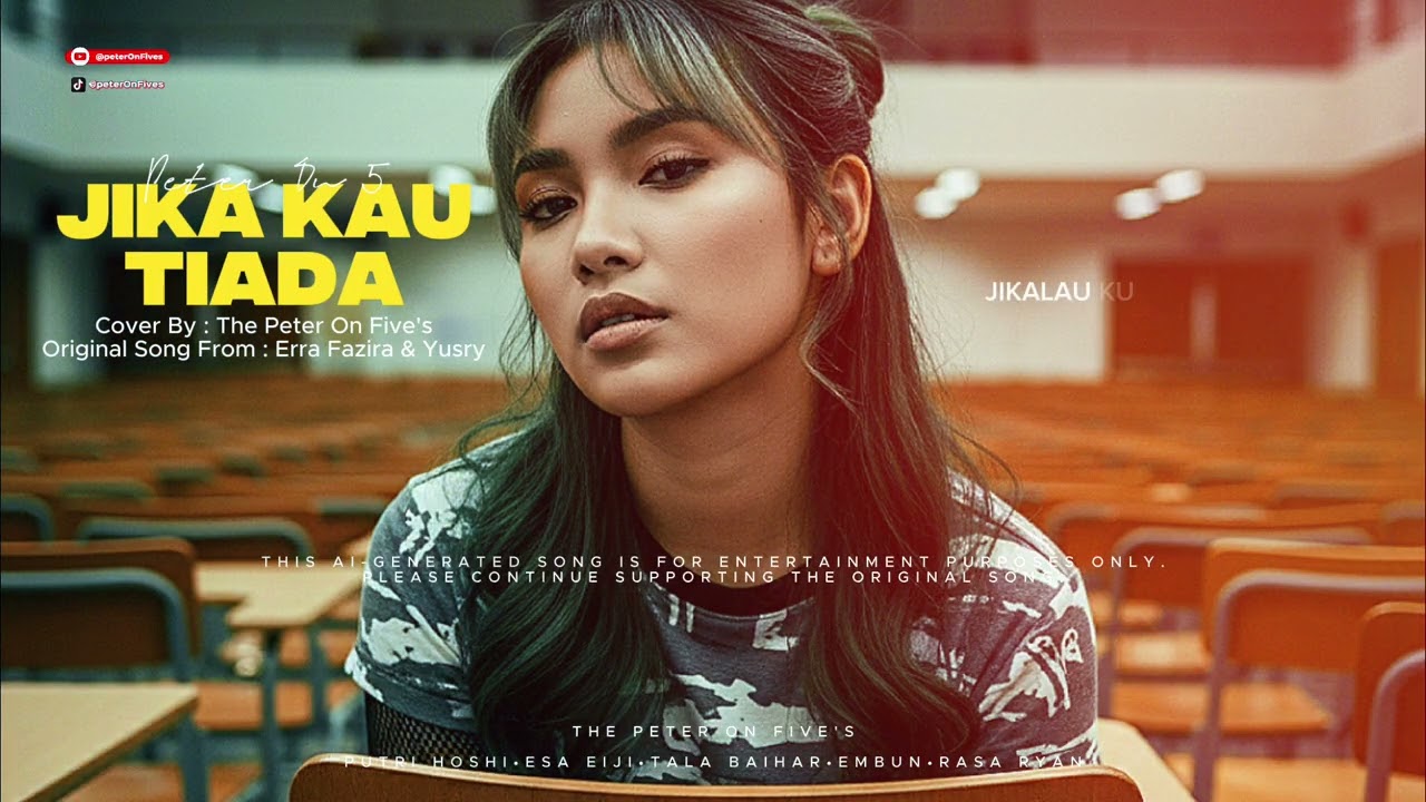 Jika Kau Tiada - Erra Fazira \u0026 Yusry - Cover By - Peter On Five's