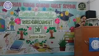 🌍♻️ World Environment Day Special Assembly 🌿🌎