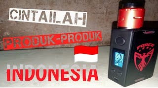 UNBOXING MOD VAPE FORCE 200w AUTHENTIC BY COIL GEAR & VAPEOI
