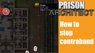 Celebrity How to stop contraband - Prison architect #35 Wealth