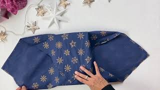 Fabric Gift Wrapping Tutorial