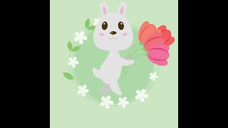 04 - Suez Graphic Course - Patch 1 - Illustrator cc 2019 - Cute Rabbit screenshot 1