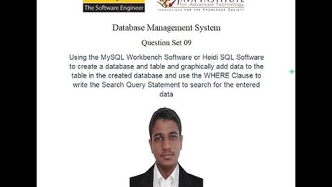 Database Management System Question Set 09