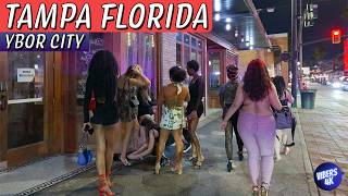 Ybor City Nightlife | Walking Through Tampa’s Party District 4K