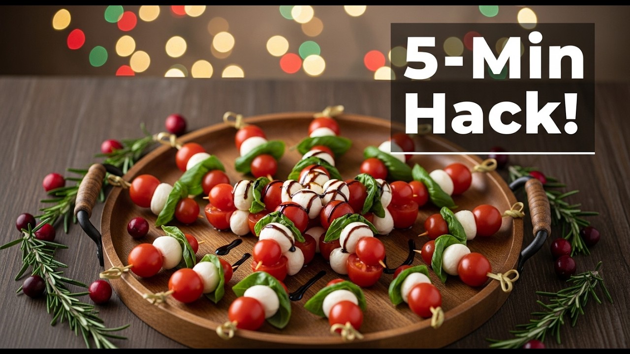 5-минутный рецепт праздничной закуски, который понравится ВСЕМ! 🎄✨