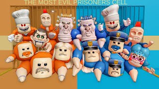 9.999.999 PRISONERS Vs 9.999.999 POLICE in BARRY'S PRISON RUN! New Scary Obby (#Roblox)