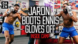 GLOVES OFF: Jaron Ennis KICKS OFF Training Camp Amid Josh Kelly & Vergil Ortiz Fight Rumors!