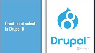 Drupal 8 Subsite Creation - Part 1