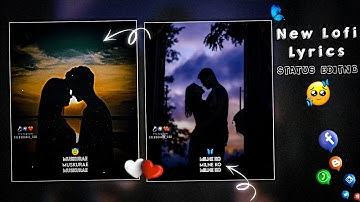 New Viral Lofi Remix Video Text Lyrics Editing In Alight Motion