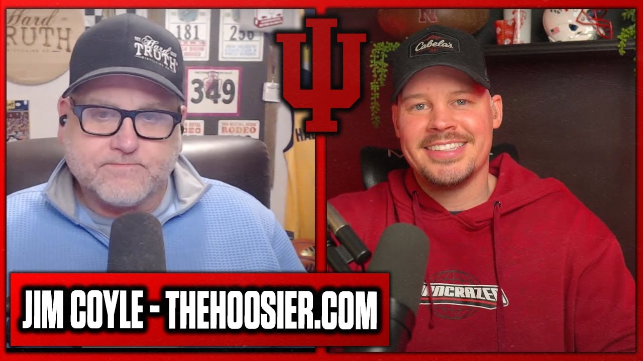 Jim Coyle JIM COYLE TALKS INDIANA'S MATCH UP WITH NEBRASKA, WHAT'S ON THE LINE ...