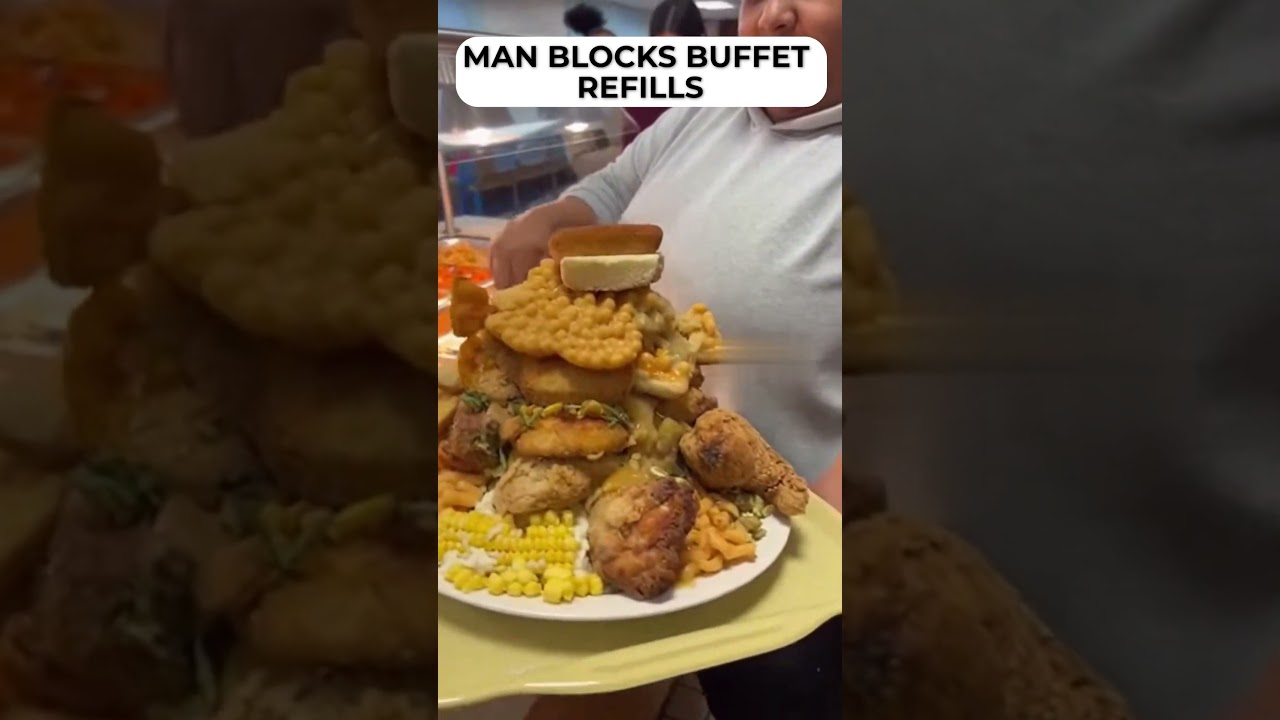 Еда соскальзывает с тарелки 