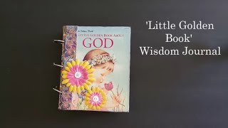 Little Golden Book Wisdom Journal Yellowpink
