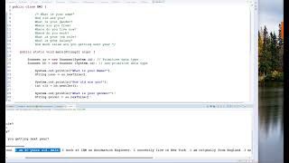 Java Home work Session-2 Wealth