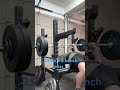 255lb x 8 bench press ⏸️