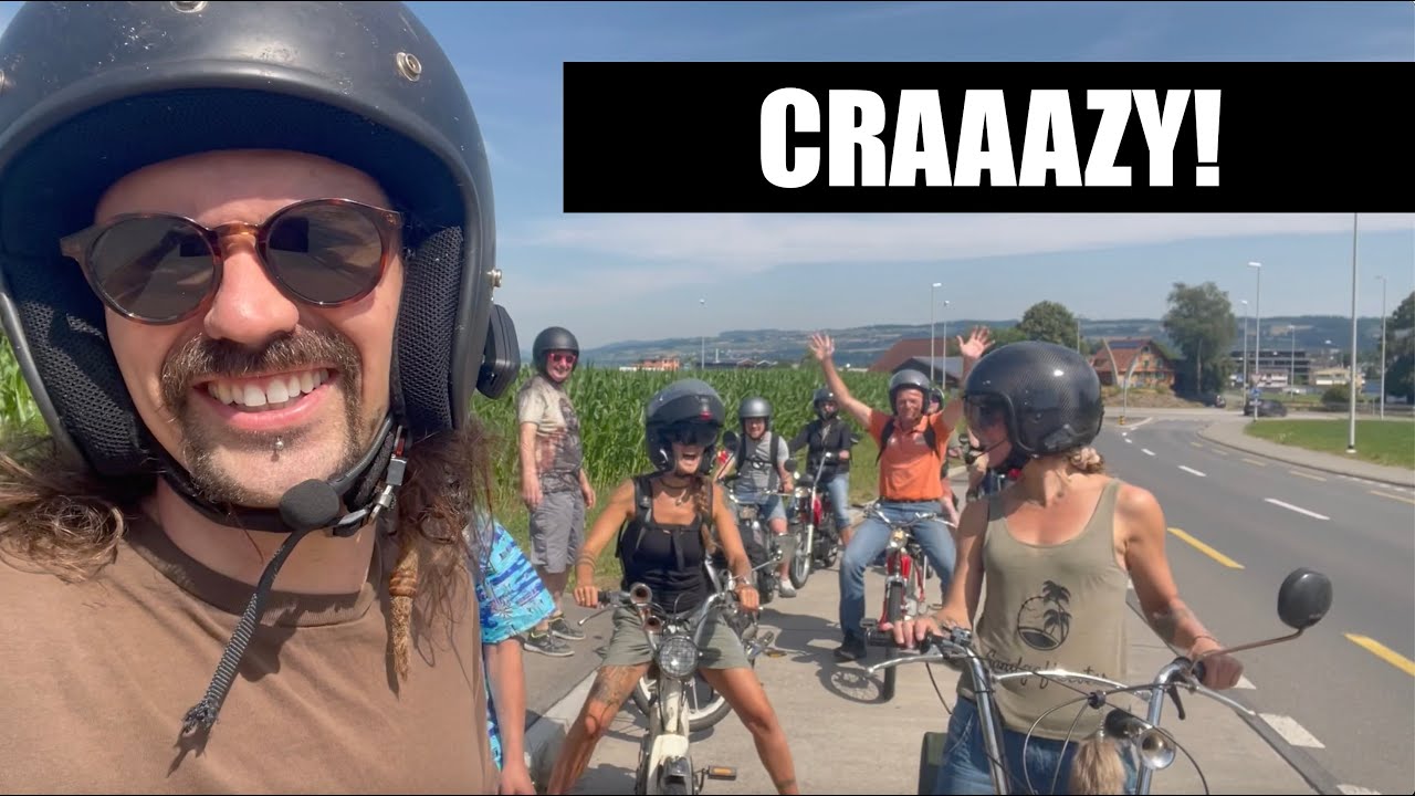 Mofa-Tour 2025 – Sonne, Regen, Hagel & jede Menge Spass!