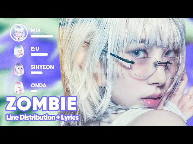 EVERGLOW - ZOMBIE (Line Distribution + Lyrics Karaoke) PATREON