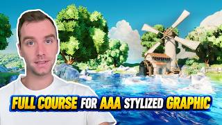 Unreal Engine 5 Stylized Environment – FREE Full Course (AAA Stylized Graphics) UE5 to UE5.8