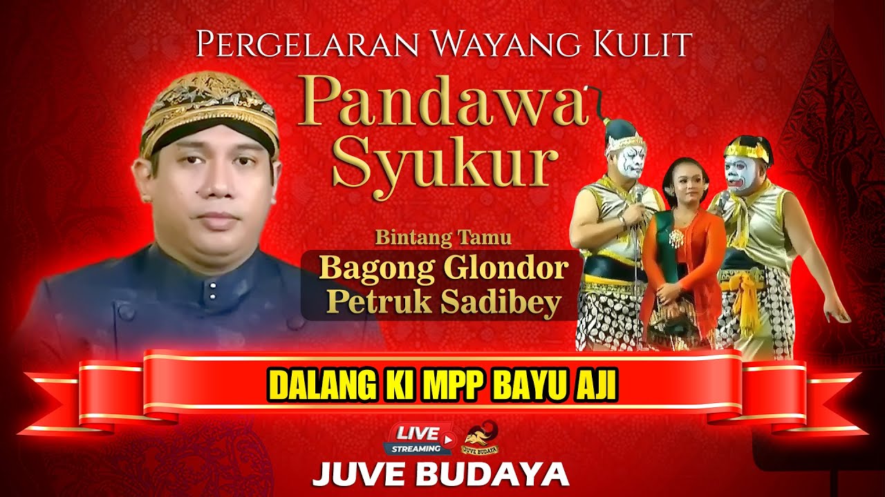 🔴 LIVE WAYANG KULIT KI BAYU AJI - PANDAWA SYUKUR - BAGONG GLONDOR & PETRUK SADIBEY (REC)