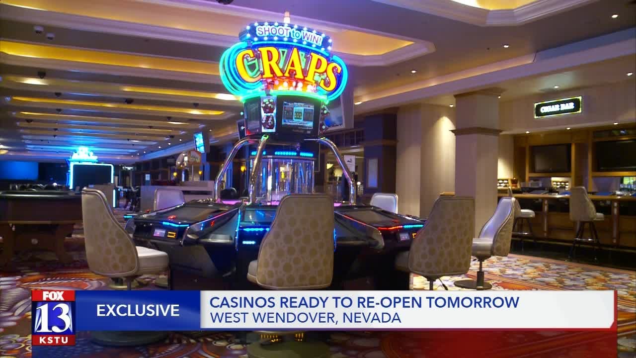 West Wendover Casinos Set to Reopen With Safety Precautions YouTube