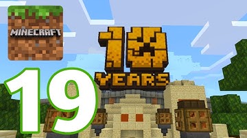 Minecraft: Pocket Edition - Gameplay Walkthrough Part 19 - 10 Years of Minecraft (iOS, Android)