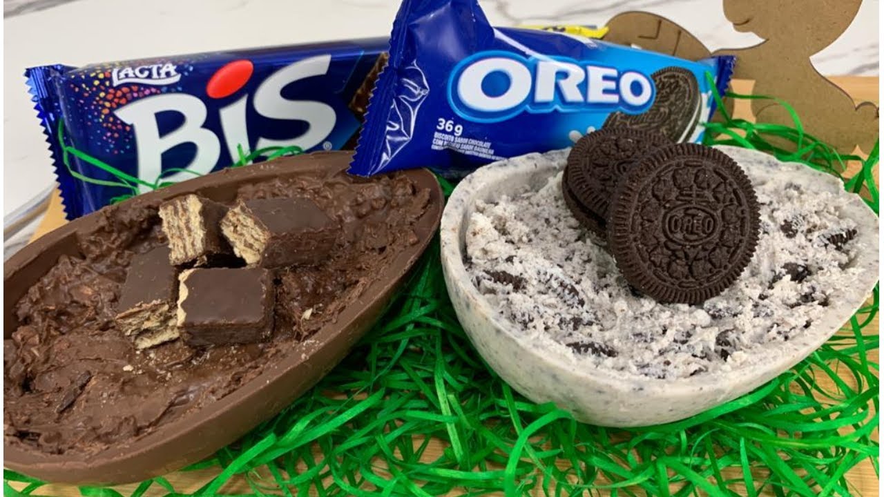 COMO FAZER OVO DE PÁSCOA OREO | OVO DE PÁSCOA BIS | ELIETE CASTANHO