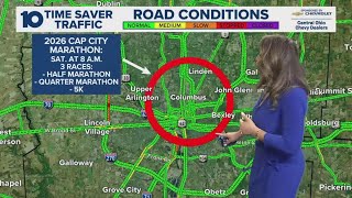 Road closures for 2026 OhioHealth Capital City Half & Quarter Marathon