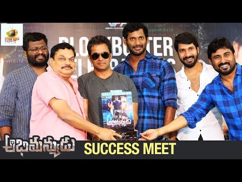 Abhimanyaudu Success Meet Full Event | Vishal | Samantha | Arjun | Yuvan Shankar Raja