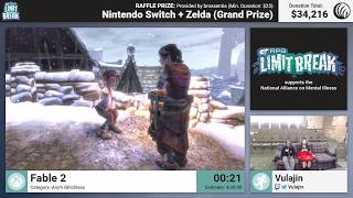 Fable 2 (Glitchless) by Vulajin (RPG Limit Break 2017 Part 19) screenshot 5