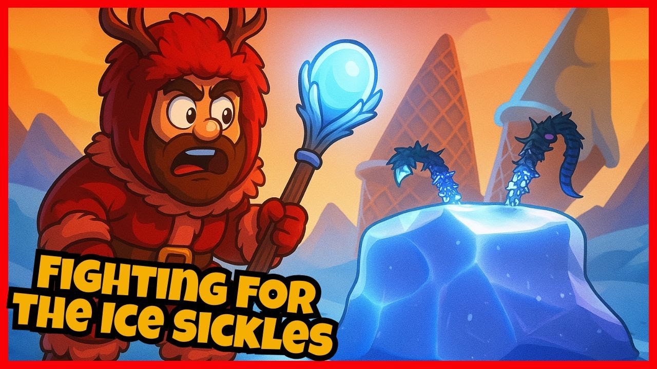 Pulling the secret Ice Sickles in Grounded 2