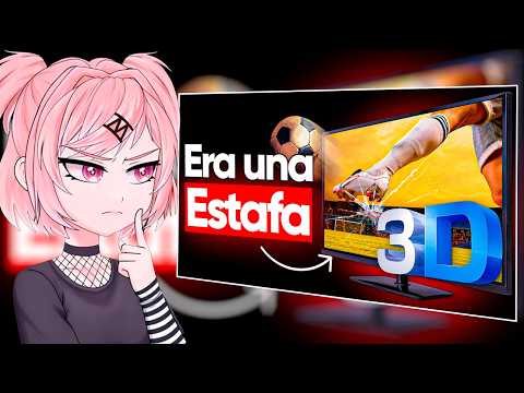 Vtuber que no sabe concentrarse reacciona a "El FRAUDE de la Televisión 3D🥀Por qué NADIE la Extraña"