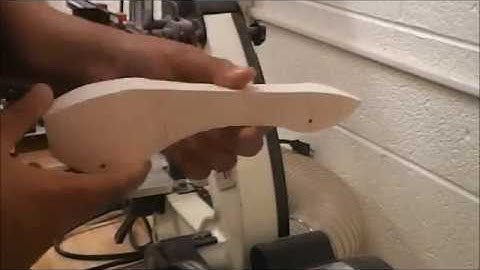 How to make a Balsa CO2 Dragster Part Five Using the Belt and Disc Sander