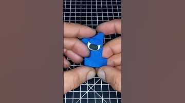 #diy #asmr SPRUNKI OC NUMBER LORE. MAKING NUMBER - 1.