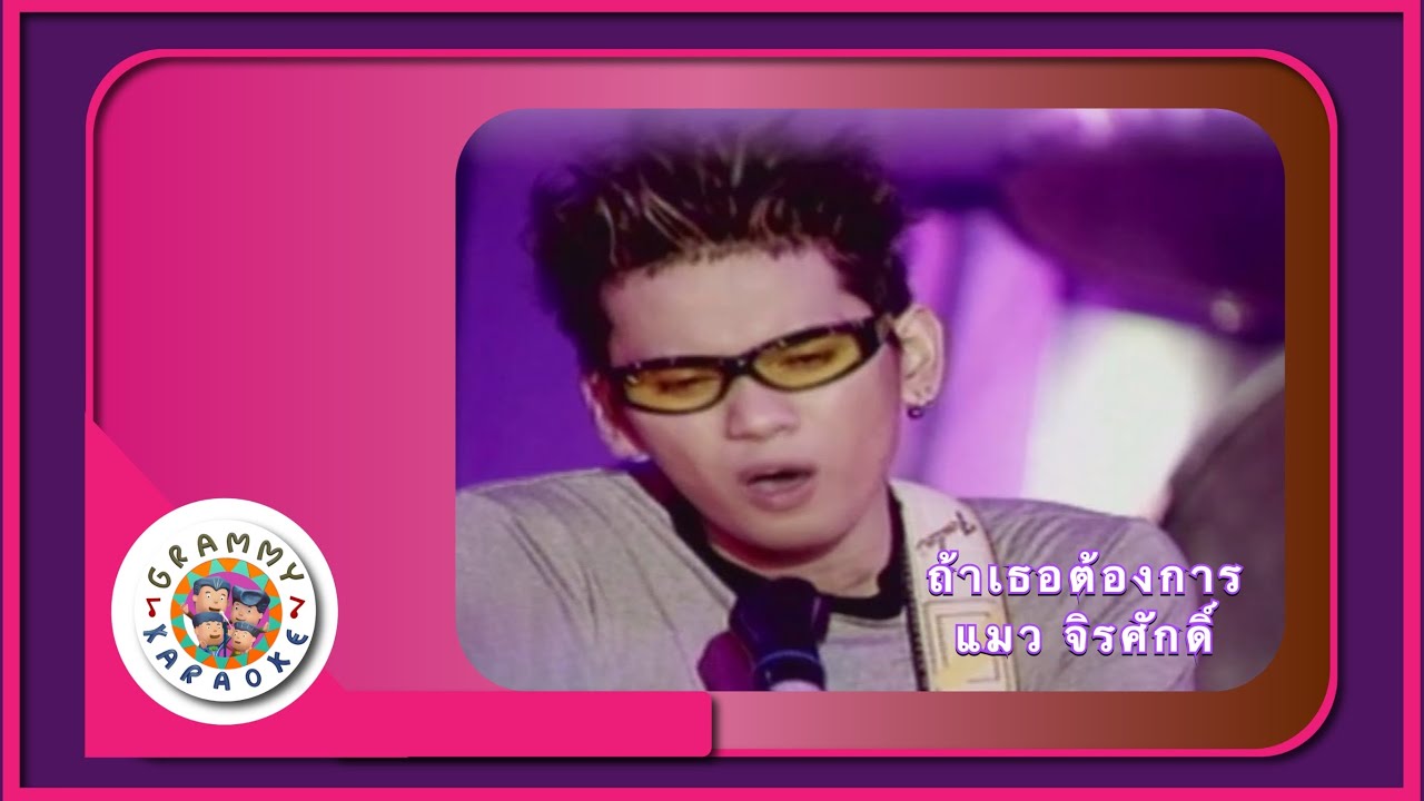 คาราโอเกะ ถ้าเธอต้องการ - แมว จิรศักดิ์