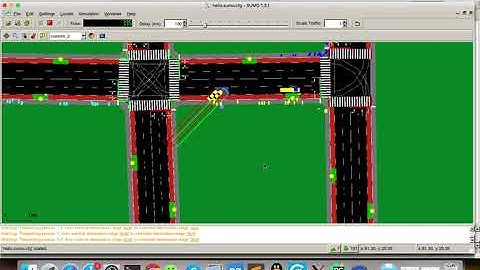 Intermodal person-based simulation with SUMO
