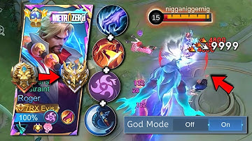 ROGER TUTORIAL 2025 BEST BUILD AND EMBLEM + JUNGLE ROTATION TO RANK UP FASTER!! (SAVAGE) | MLBB