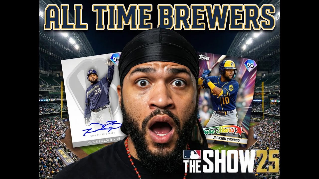 I got into a battle with the Brewers Theme Team!