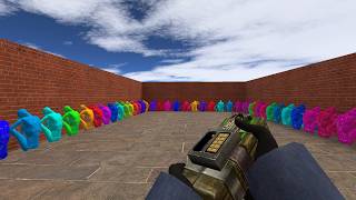 Rainbow SCP-096 vs Everyone #scp096 #Gmod