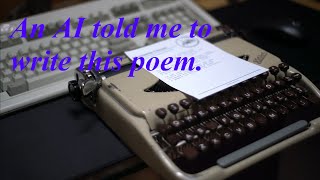 How to Use a Typewriter According to an AI Bot