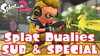 Splatoon 2: Splat Dualies + Sub Weapon & Special Weapon - Splatoon 2 Gameplay (Global Testfire Demo)