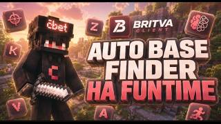 Нашел все базы на анархии funtime с лучшим клиентом Britva Client!