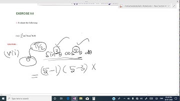 TN 12 new Syllabus chapter 9 Application of Integration exercise 9.6 1 (vii)