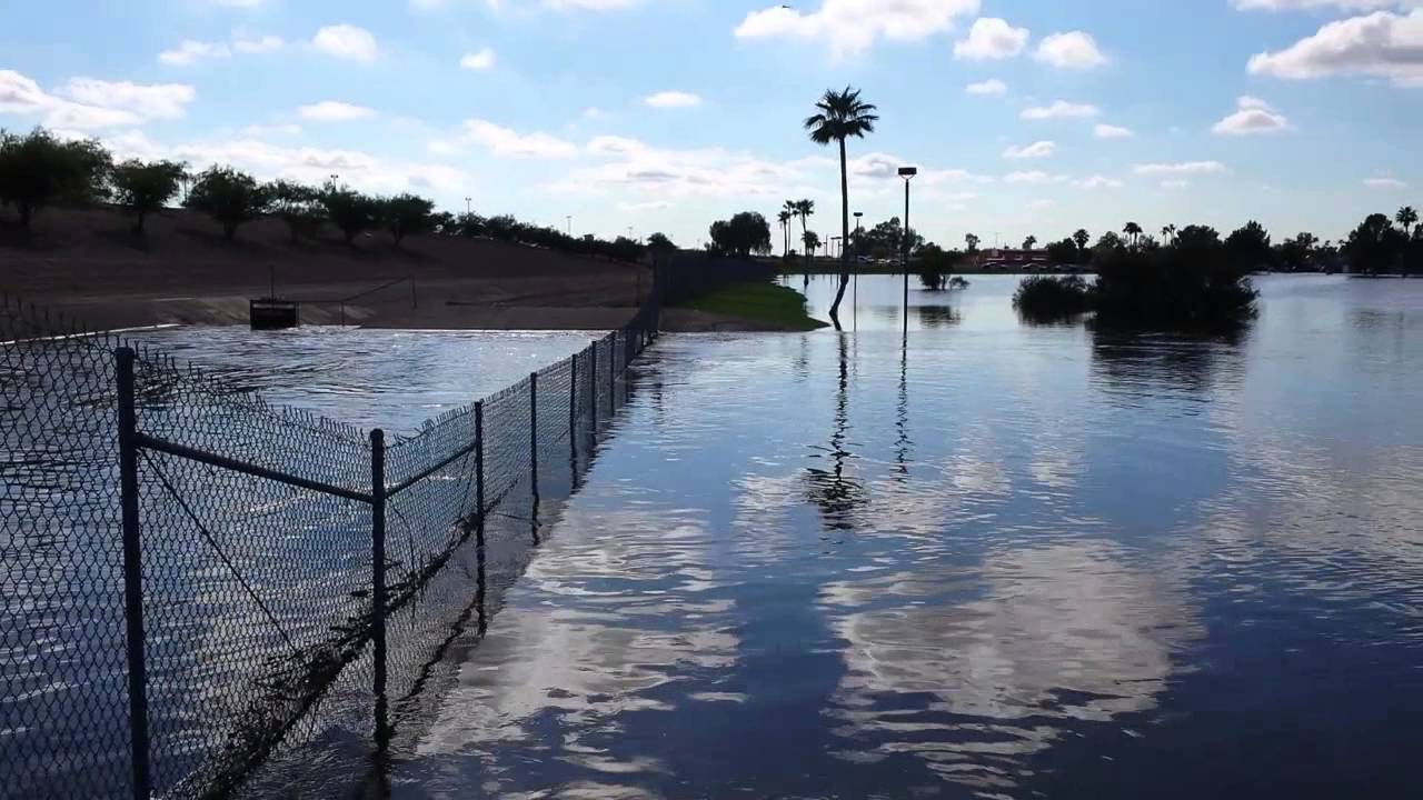 Canal Flooding Emerald Park Sept 8, 2014 YouTube