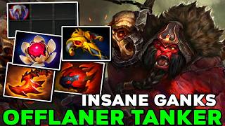 AXE Offlaner TANKER 1st ITEM Vanguard Insane - Dota 2 Pro Ranked Gameplay