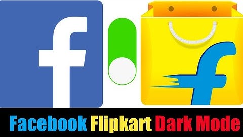 How to Enable Dark Mode In Facebook, Flipkart | Realme Ui and ColorOs Trick