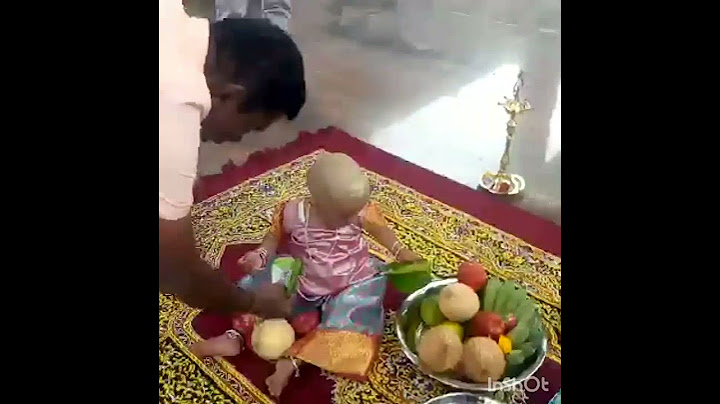 காது குத்து‌ விழா ♥️