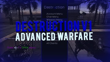 DESTRUCTION V1 | AW | TU17 | ALL CLIENT MENU | WORKS ONLINE