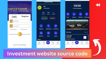 Mining sector investment website source code