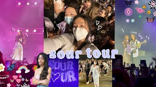 Olivia Rodrigo SOUR TOUR VLOG￼￼￼￼￼!! | GA FLOOR VIEW + concert footage!!💜💟🦋